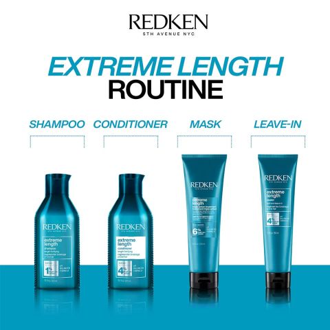 Redken - Extreme Length - Triple Action Treatment Mask - Maske für geschädigtes Haar - 250 ml