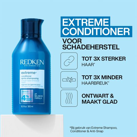 Redken - Extreme - Conditioner - Stellt extrem geschädigtes Haar wieder her und entwirrt es