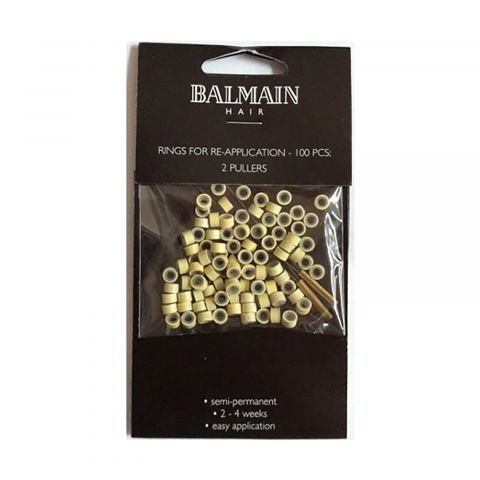 Balmain - DoubleHair - Länge & Volumen Haarverlängerungsringe - 100 Stück - Blond