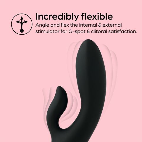 So Divine - Magic Rabbit Vibrator - Zwart