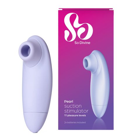 So Divine - Pearl Suction Stimulator - Violett 