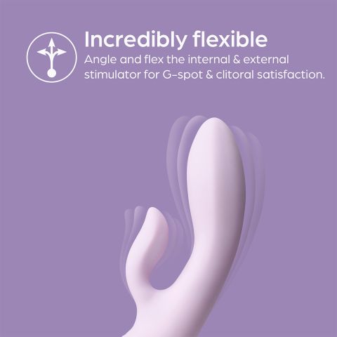 So Divine - Self Pleasure Wiederaufladbar Rabbit Vibrator - Violett