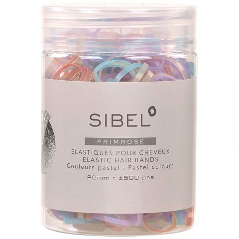 Sibel - Elastic - Bands - Pastel - 20mm - 500 Stück