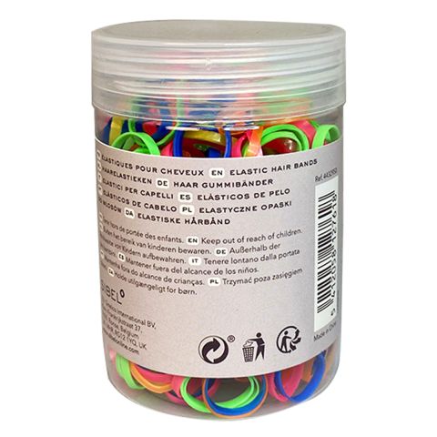 Sibel - Gummibänder Rainbow - 500 Stück - 20 mm