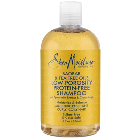 Shea Moisture - Baobab & Tea Tree Oils - Low Porosity Shampoo - 379 ml