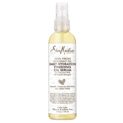 Shea Moisture - 100% Virgin Coconut Oil - Finishing Oil Serum - 118 ml