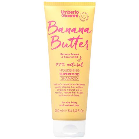 Umberto Giannini - Banana Butter Nourishing Superfood Shampoo - 250 ml