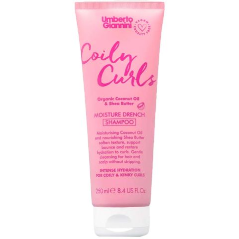 Umberto Giannini - Coily Curls Moisture Drench Shampoo - 250 ml