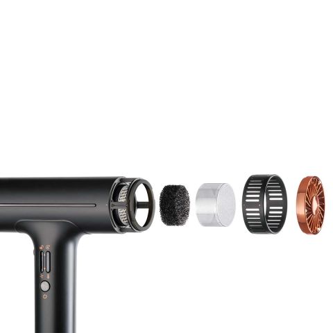 Varis - AIR Q Pro Haartrockner - Schwarz