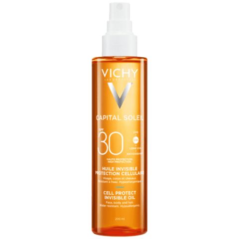 Vichy Capital Soleil Cell Protect Oil SPF30 200 ml