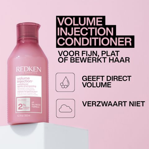 Redken - Volume Injection - Volumen-Conditioner für feines Haar