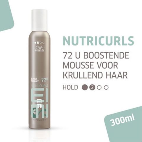 Wella Professional - Nutricurls Boost Bounce Mousse - 300ml