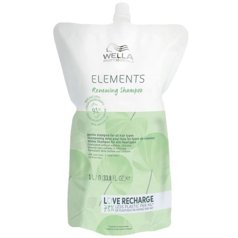 Wella Professionals - Elements - Beruhigendes Shampoo - Nachfüllung - 1000 ml