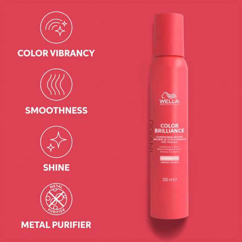 Wella Professionals - Invigo - Color Brilliance - Conditioning Mousse - 200 ml