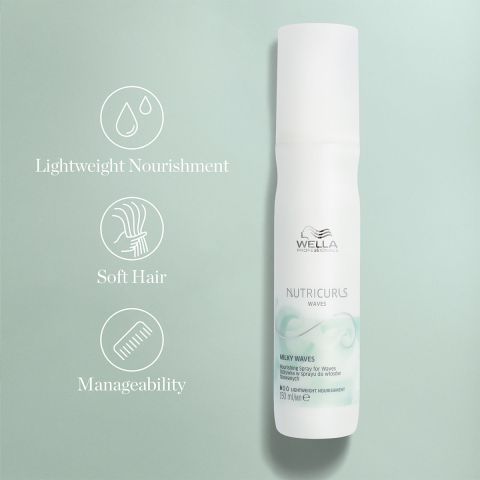 Wella Professionals - Nutricurls - Milky Nourishing Spray for Waves - 150 ml