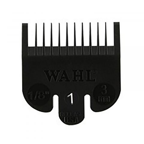 Wahl - Aufsteckkamm - Type 1 - Plastik Schwarz - Nr. 1 - 3 mm