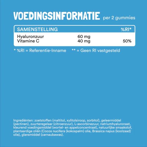 Yummygums - Glowing Skin - Perziksmaak