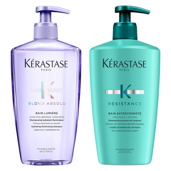 Kérastase - Blond Absolu Resistance - Shampoo - Vorteilspaket für Haarwachstum