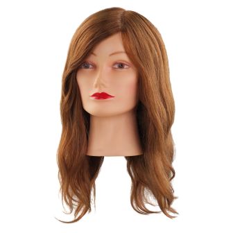 Comair - Oefenhoofd Mia - 40 cm - Menselijk Haar