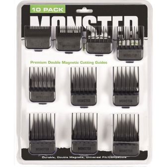 Monster Clippers - Magnetische Kämme - Schwarz