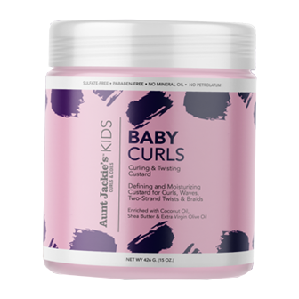 Aunt Jackie's - Baby Girl Locken - Pudding - 426 gr