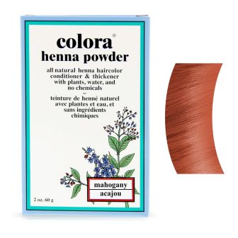 Colora Henna - Färbepulver - Mahagoni - 60 gr