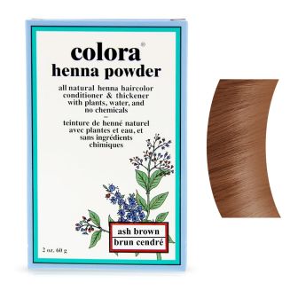 Colora Henna - Farbpulver - Aschbraun - 60 gr