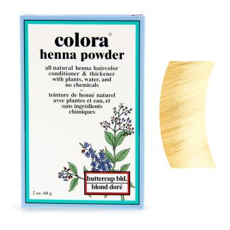 Colora Henna - Farbpulver - Butterblume Blond - 60 gr