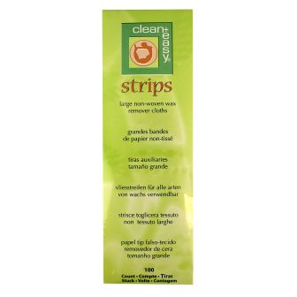 Clean and Easy - Wachsstreifen - Papier - Large - 100 Stück
