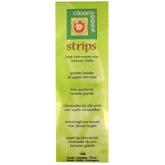 Clean and Easy - Haarentfernungsstreifen - Papier - Medium - 100 Stück