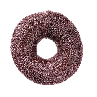 Comair - Haar-Donut Braun - 8 cm - 15 gr