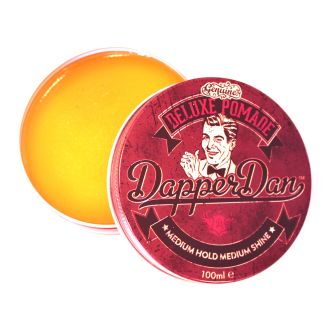 Dapper Dan - Deluxe Pomade - Mittlerer Halt, mittlerer Glanz - 100 ml