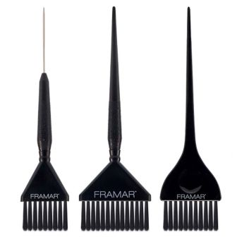 Framar - Family Pack Haarfärbe-Pinsel - Schwarz