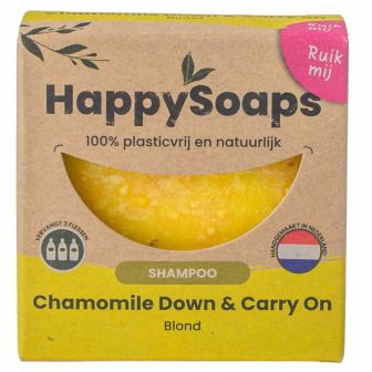 HappySoaps Shampoo Bar Chamomile Down & Carry On 70 gr