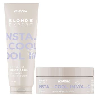 Indola - Blonde Expert - InstaCool Shampoo & Conditioner-Set