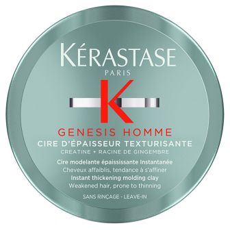 Kérastase - Genesis Homme Cire d'Épaisseur Texturisante Formgebende Tonpaste für geschwächtes Haar - 75 ml