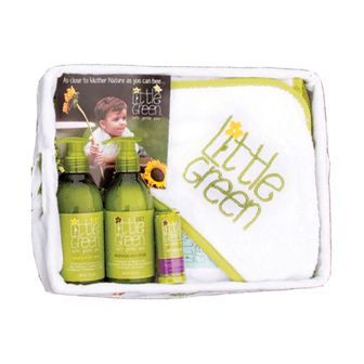 Little Green - Baby - Geschenkset im Korb