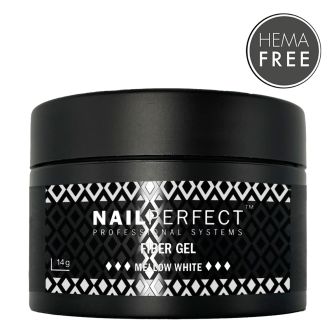 Nail Perfect - Fasergel - Mildes Weiß - 14gr
