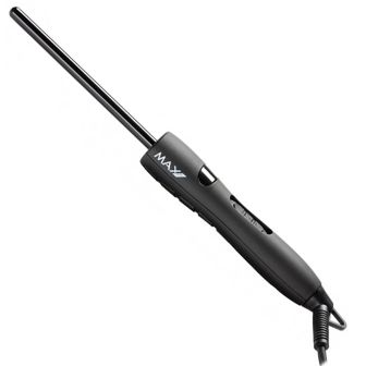 Max Pro - Twist Lockenstab - Schwarz - 9 mm (Chopstick)