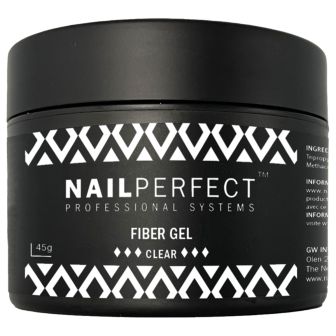 Nail Perfect - Fasergel - Klar - 45gr