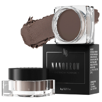 NanoBrow - Augenbrauen-Pomade - Dunkelbraun - 6 gr