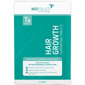 Neofollics - Hair Growth Supporting Tablets – Tägliche Unterstützung für kräftiges Haarwachstum – 100 Stück