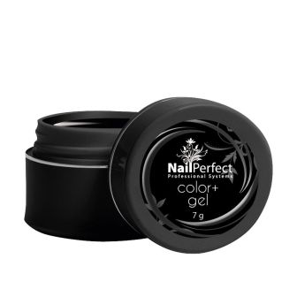 Nail Perfect - Farbe+ Gel - Schwarz - 7 gr
