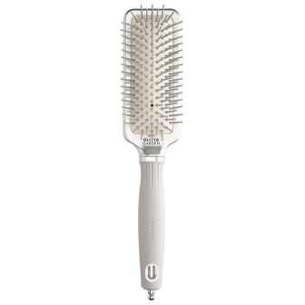 Olivia Garden - Care Rechteckig - Nylon Silber - Haarbürste - S