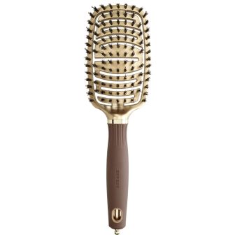 Olivia Garden - Expertpflege Flex Wildschweinborste & Nylon Gold & Braun