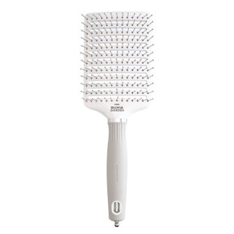 Olivia Garden - Expert Care Vent - Nylon - Silver - Haarbürste - L