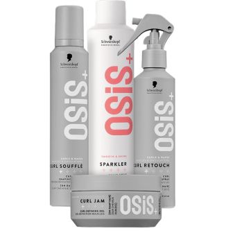Schwarzkopf - OSiS+ - Rich & Defined Curls Bundel - Voordeelset voor krullend of golvend haar