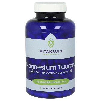 Vitakruid Magnesium Tauraat B6 180vcp