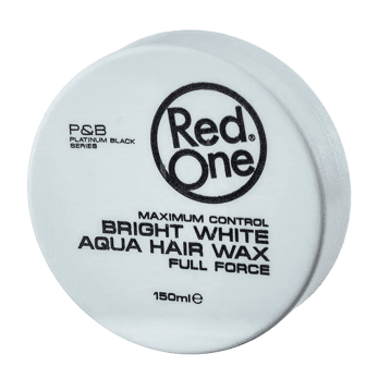 Red One - Strahlend Weiß - Aqua Haarwachs - Vollkraft - 150 ml