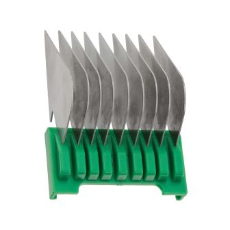 Wahl / Moser / Ermila - Montagekamm - Typ 19 - Kunststoff mit Metalllamellen - Nr. 7 - 22 mm